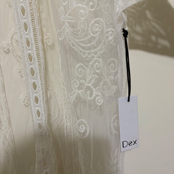 Dex Offwhite Kimono - Picture 3 of 4